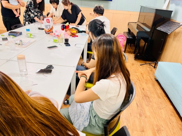 7월21일 행복나눔 = 커플 매듭팔찌 만들기
