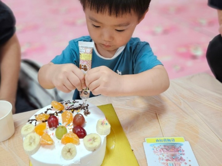 38주년 교회생일 케이크 만들기